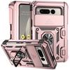 Suitable for Pixel Fold Sergeant Ring Anti-drop Mobile Phone Case Google Flod Creative Window Case