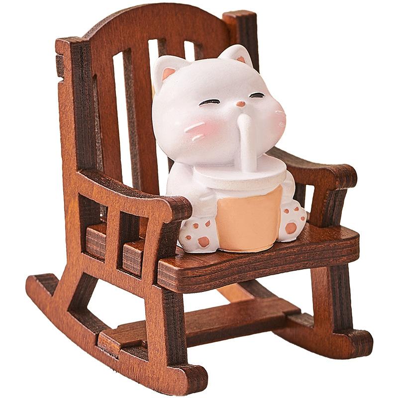 Creative Healing Animal Small Ornament Desktop Office Decompression Decoration Periphery To Send Friends Birthday Gifts Female