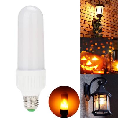 LED žárovka s efektem plamene E27 5W kukuřičná žárovka 2835 SMD simulovaná přírodní blikající lampa 85-265V