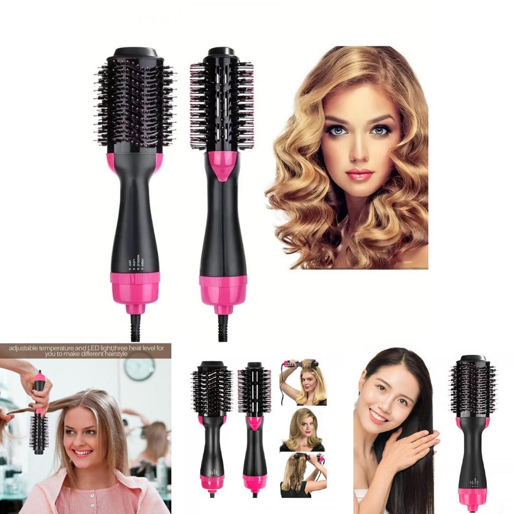 Multifunctional Hot Air Brush 24 In 1 Ionic Hair Dryer And Styling Comb For All Hair Types