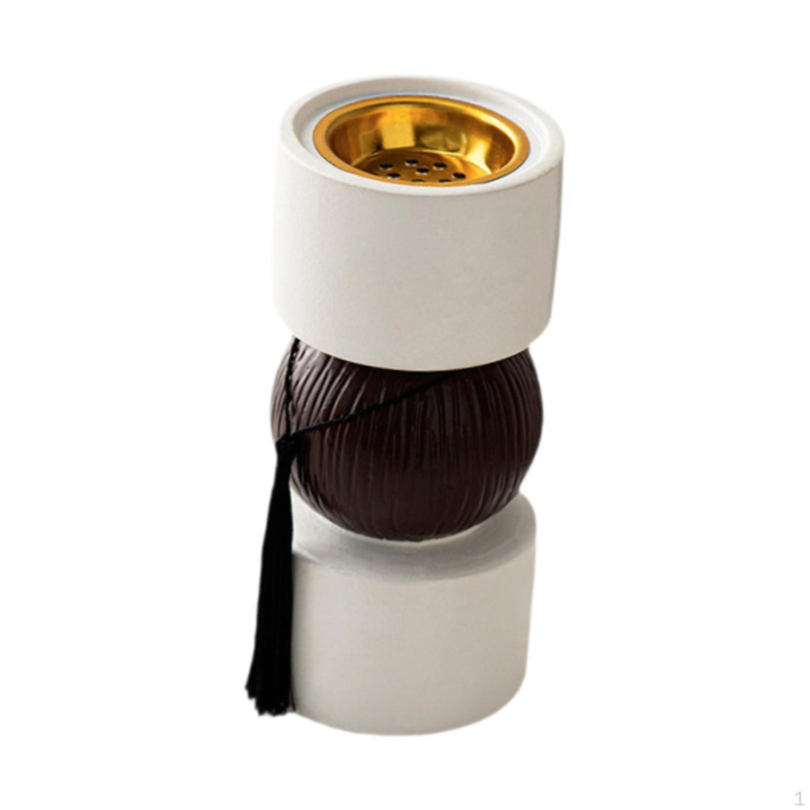 

Фестивальный держатель для горелки, подарок на день рождения, креативное произведение искусства, домашний декор, аромат для спальни отеля белый