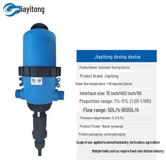 Water-Powered Car Wash and Fertilizer Dosing Pump