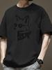 2025 New Men's 100% Cotton Lightweight T-Shirt–summer Comfort Fit Breathable Fabric with a Relaxed Fit Perfect for Hot Weather