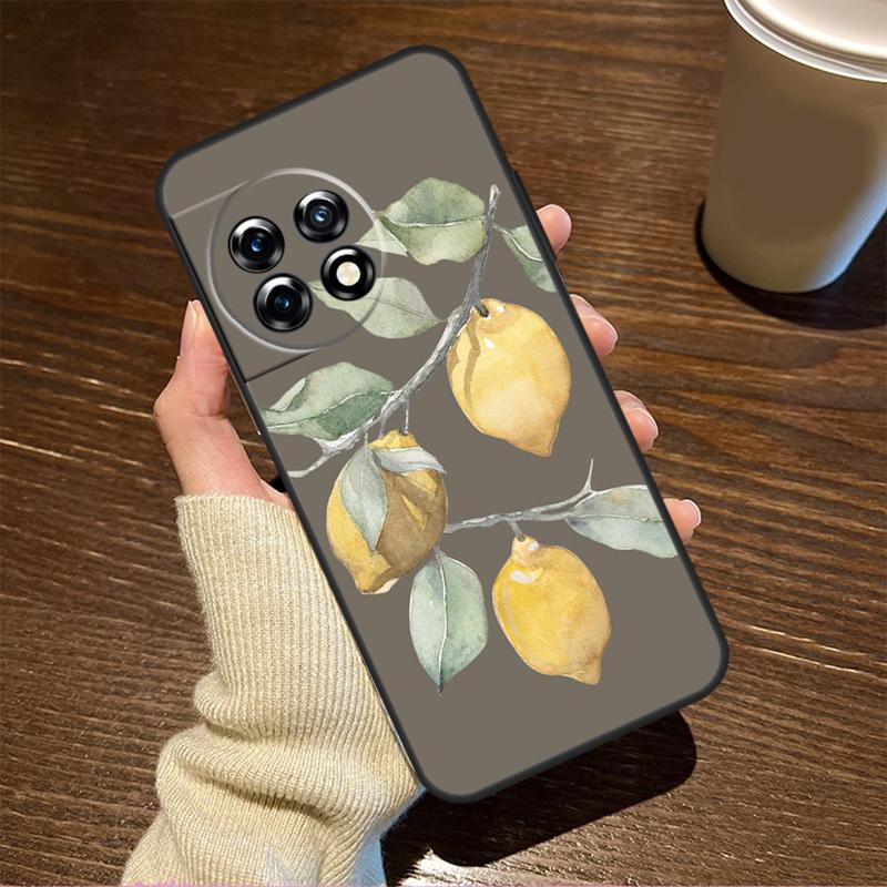 Lemon Fruit For OnePlus Nord CE 5 2 3 4 Lite N20 N30 Case For OnePlus 15 R 13 12 11 8T 10T 13T 12R 13R