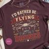 Drone Pilot Gift Shirt, RC Drone Enthusiast T-Shirt, Flying Drones Quadcopter Vintage Distressed Graphic Tee