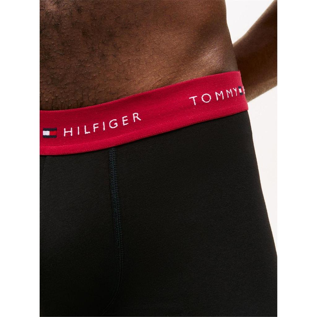 Tommy Hilfiger Klassische Herren-Boxershorts aus Baumwollmischung (3er-Pack)