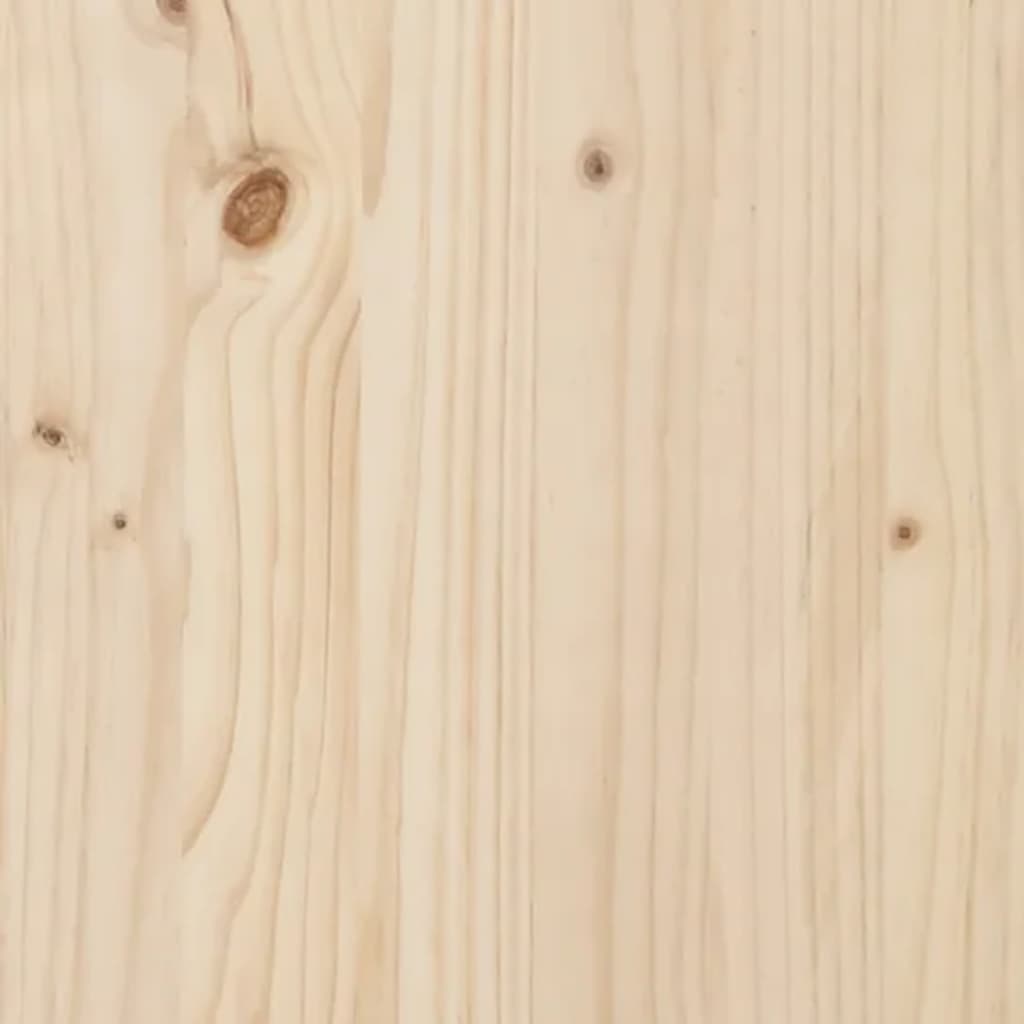  Coffee Table, 110x55x45 Cm, Solid Pine Wood