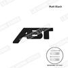 ABT Badge Emblem Front Hood Grille Sticker Decal Accessories For SEAT Hyundai Honda Skoda Fiat Abarth Q3 Q5 Metal Car Styling AL7