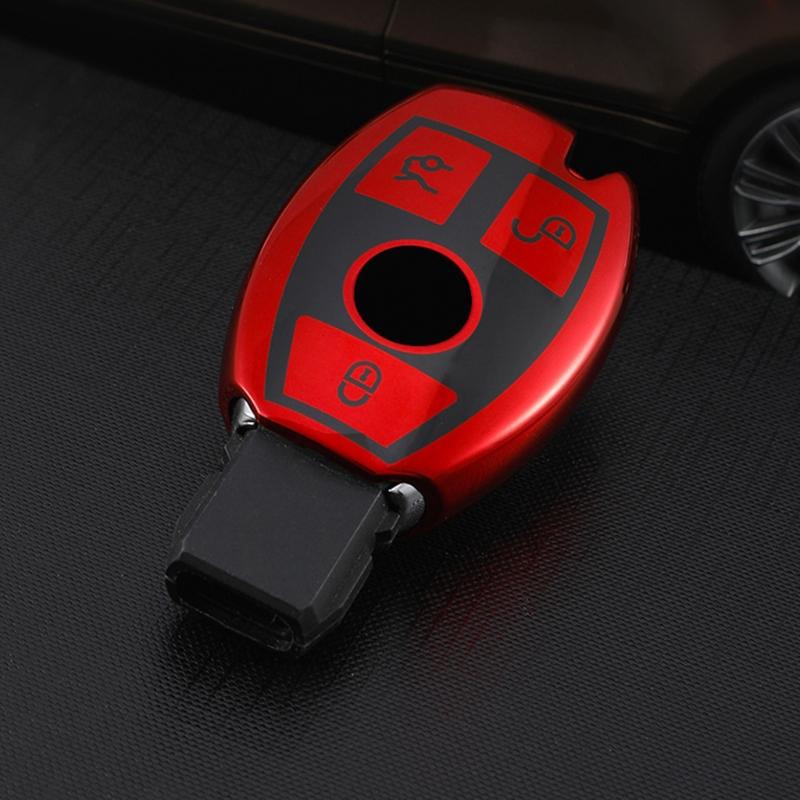 Soft TPU Auto for Smart Remote for Key Cover Bag Practical Vehicle Decor Fit for GLA200 GLC260 GLE320 C200 E300L