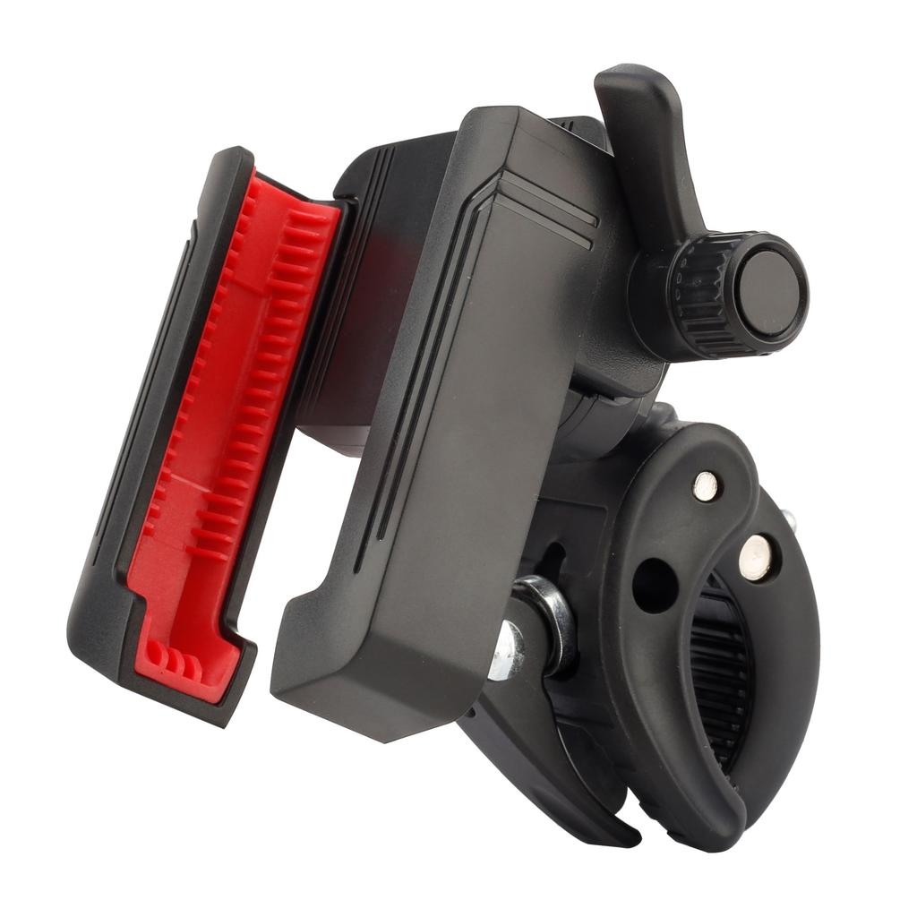 360 Rotation Motorcycle Phone Holder,Bicycle Handlebar Mount Bracket GPS Stand for Smartphone 4-7 inch,Anti-Shock Bike Accessory