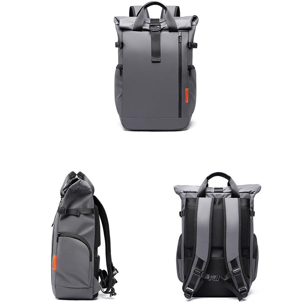 Men's High-end Fashion Computer Bag Student School Bag Large Capacity Waterproof Oxford Cloth Men's Backpack