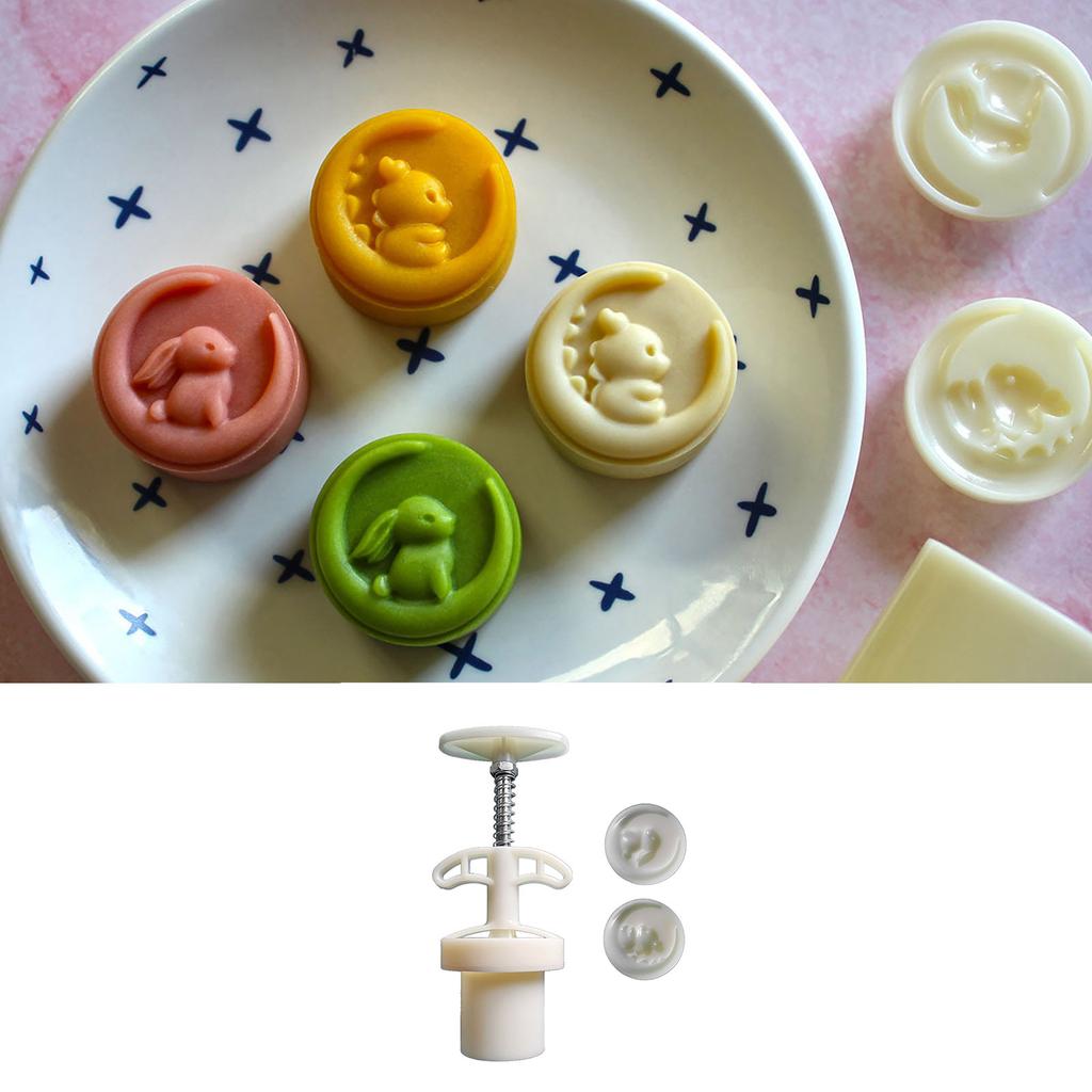 25g Plast Dessertformar Dessertpressverktyg Olika Form Bakverktyg ABS Textur Bakverksformar för Festival