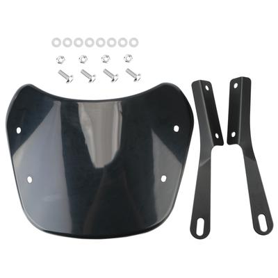 Universelle 5-7 Zoll Motorrad Scheinwerfer Windschild Windabweiser für Honda Kawasaki Suzuki