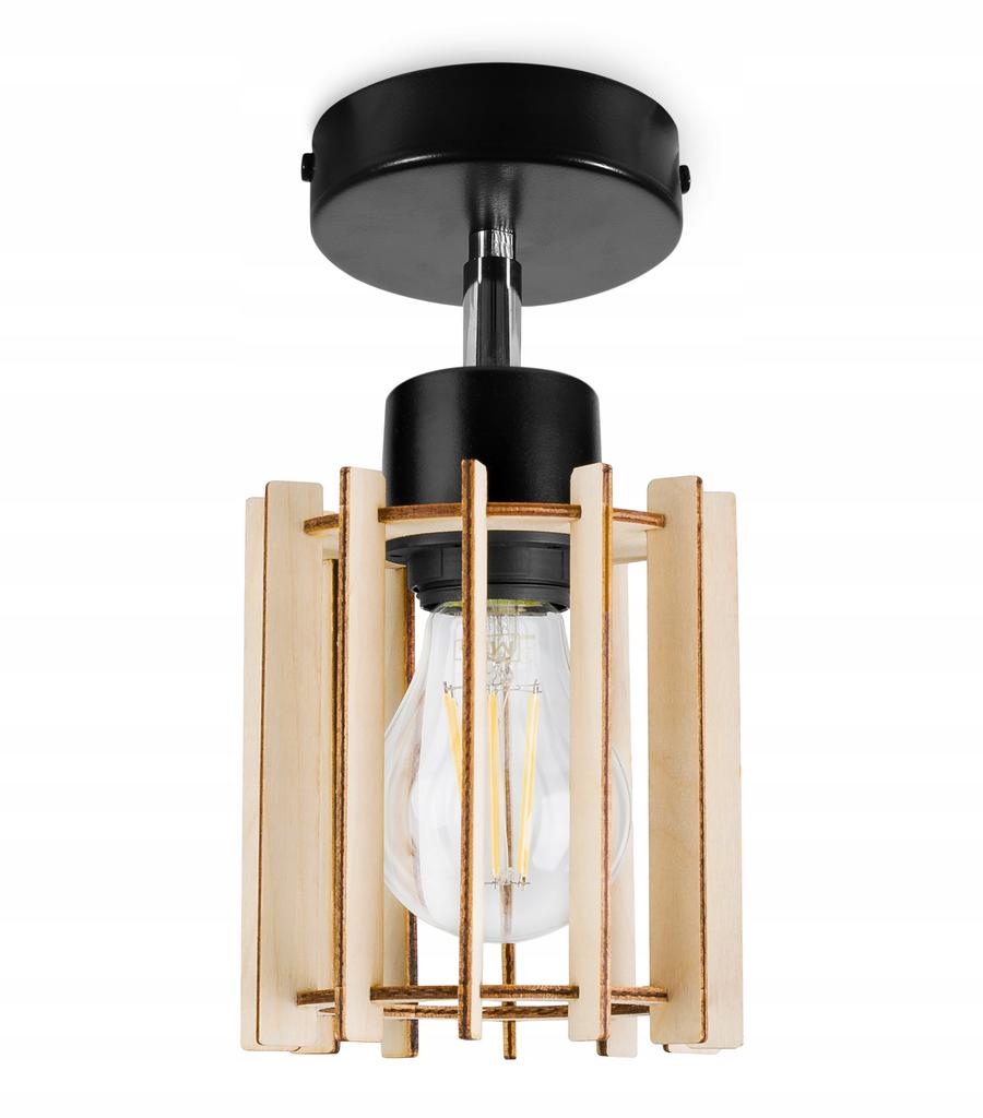 MODERN WOODEN LED CEILING LAMP