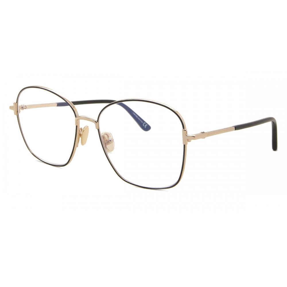 Tom Ford Ft5685 B Blue Light Block 001 Women Eyeglasses
