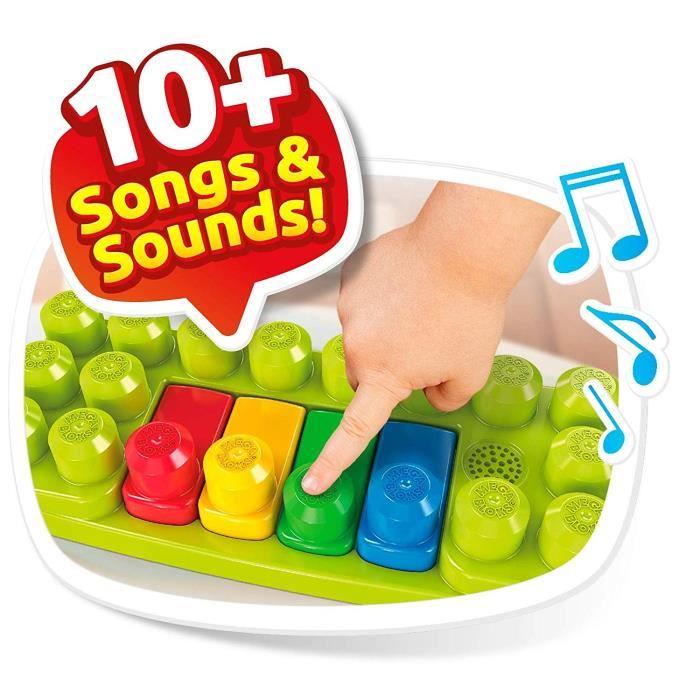 Mega bloks first builders la ferme musicale - 46 blocs - 12 mois et +