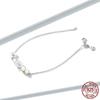 New Huakai S925 Silver Bracelet Plant Elements Adjustable Silver Bracelet