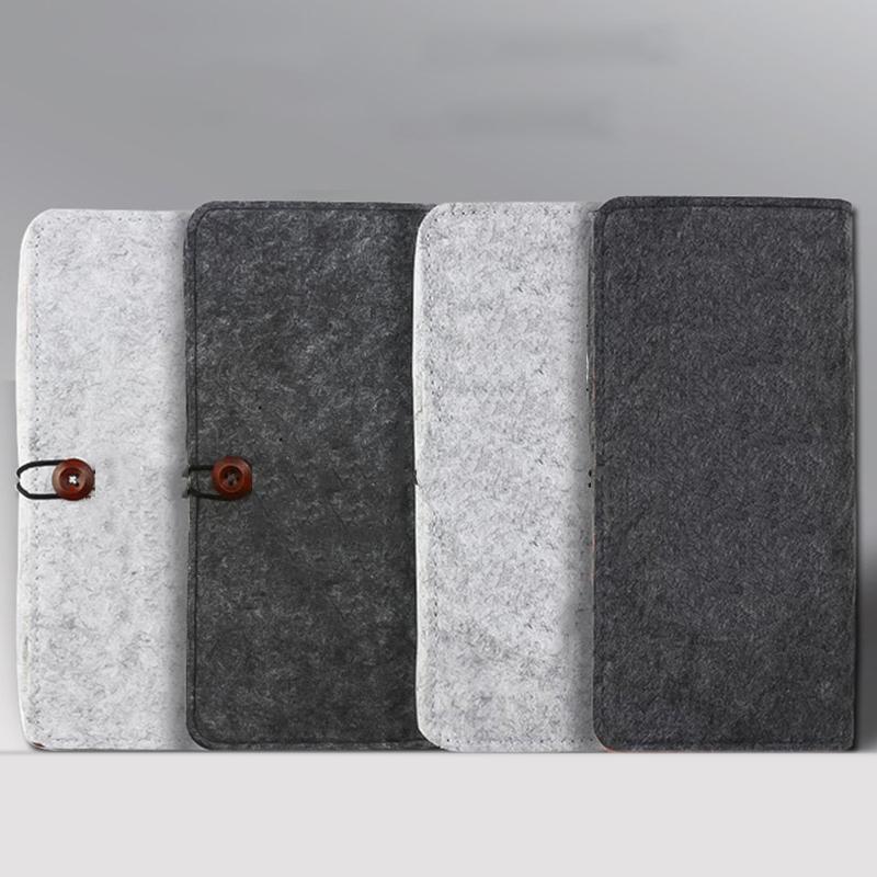 1pc Switch Felt Storage Bag Game Console Protective Cover Multifunction Card Charging Cable Case