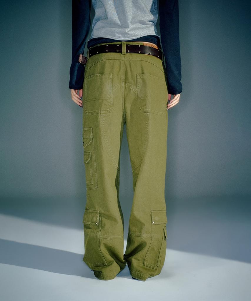 Beikeonteuakaibeu (Women) Rowan Cargo Pants Khaki