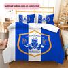 Sheffield Wednesday Pattern Bedding Quilt Set  Home Decoration  Gift (1 * Duvet Cover + 2 * Pillowcase  Without Core)