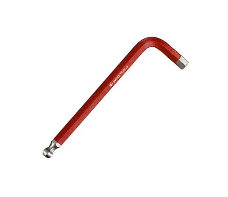Swiss PB 212RB Metric Ball Head Hex Key Set, 1.5-4mm 3mm