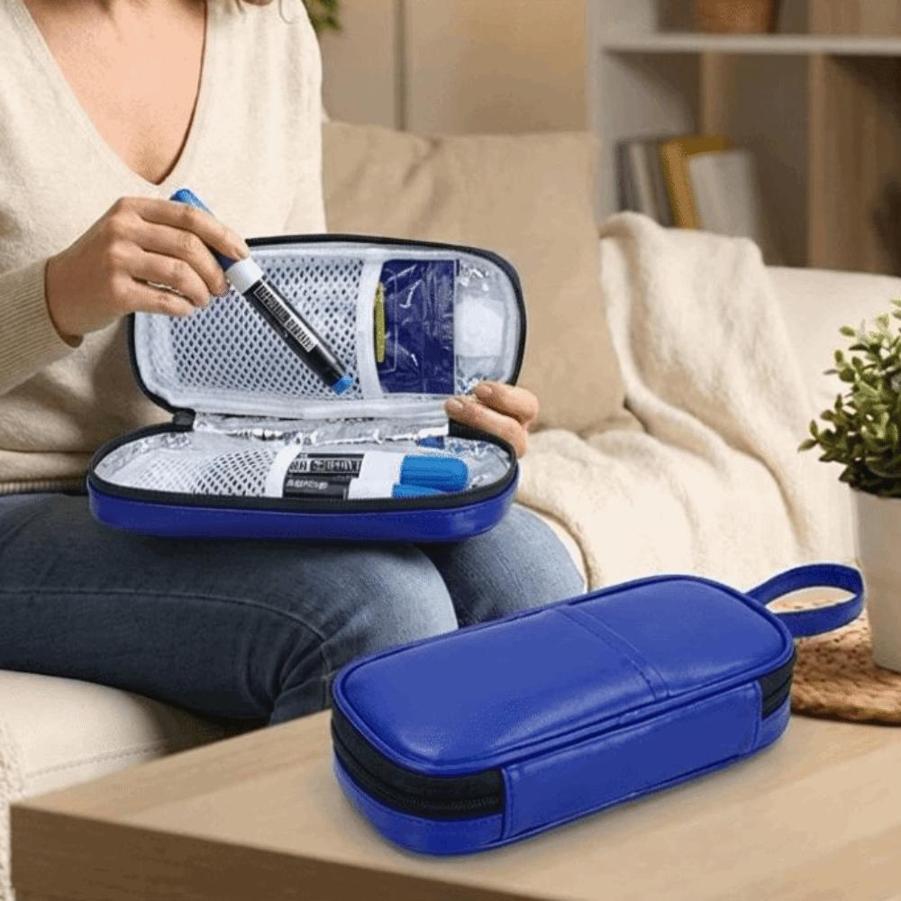 Portable Insulin Travel Cooler Case Waterproof Medicine Organizer Box Insulin Cooling Bag Office