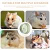 Schönes Aussehen Hamsterrad Stabile Basis für Igel Chinchilla Ratte Eichhörnchen Bewegung Spaß Langeweile Linderung Käfig Haustierbedarf