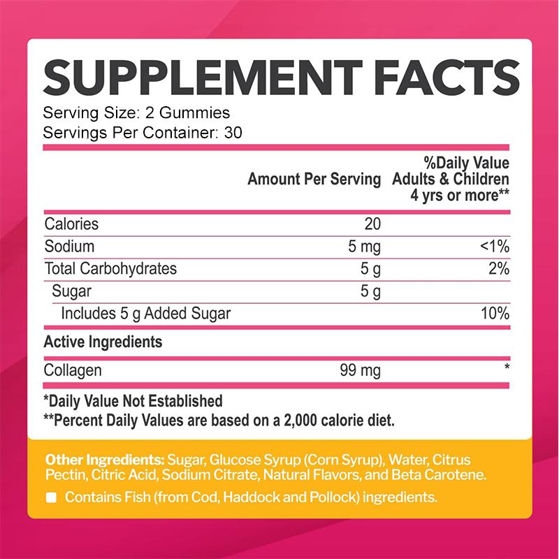XEMENRY Hydrolyzed Collagen Gummies - Skin Health
