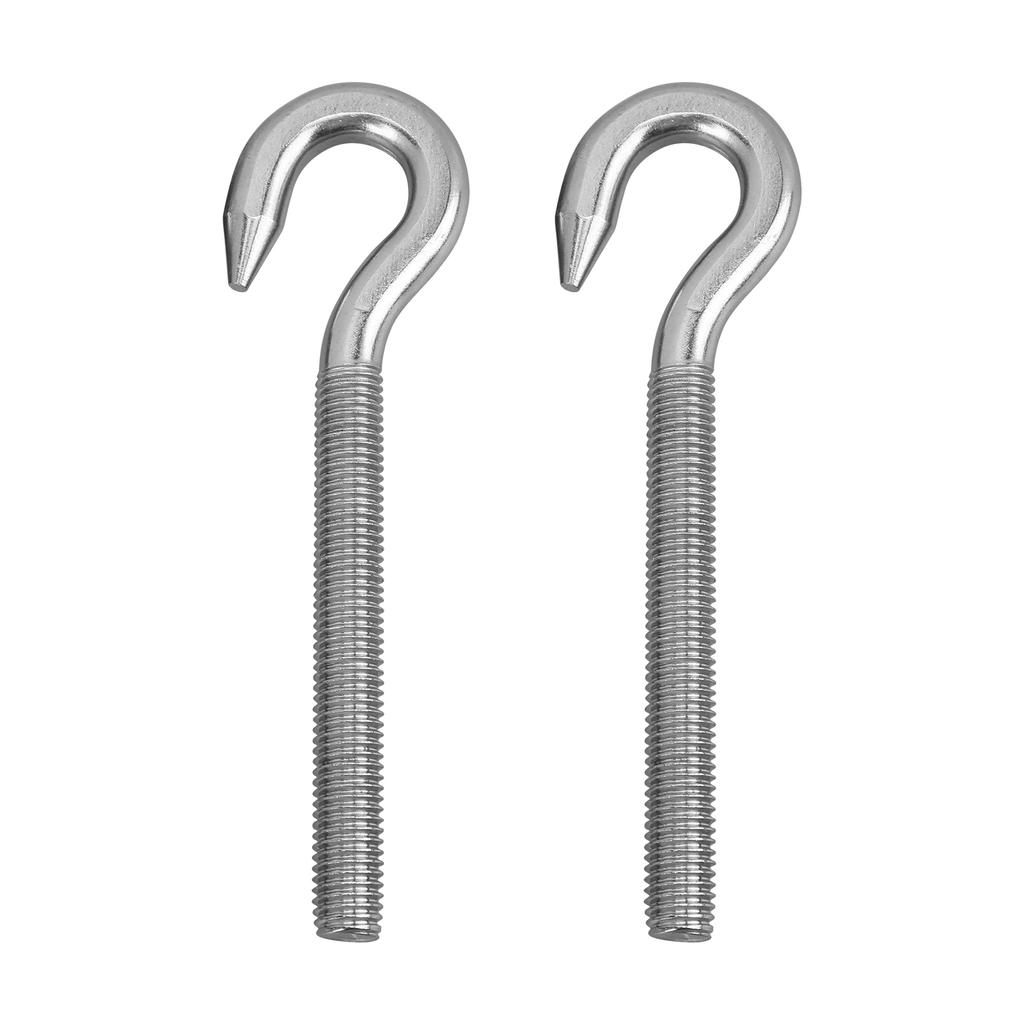 2 Stück M12 Schraubhaken Edelstahl Hohe Härte Korrosionsbeständig Tassenaufhänger