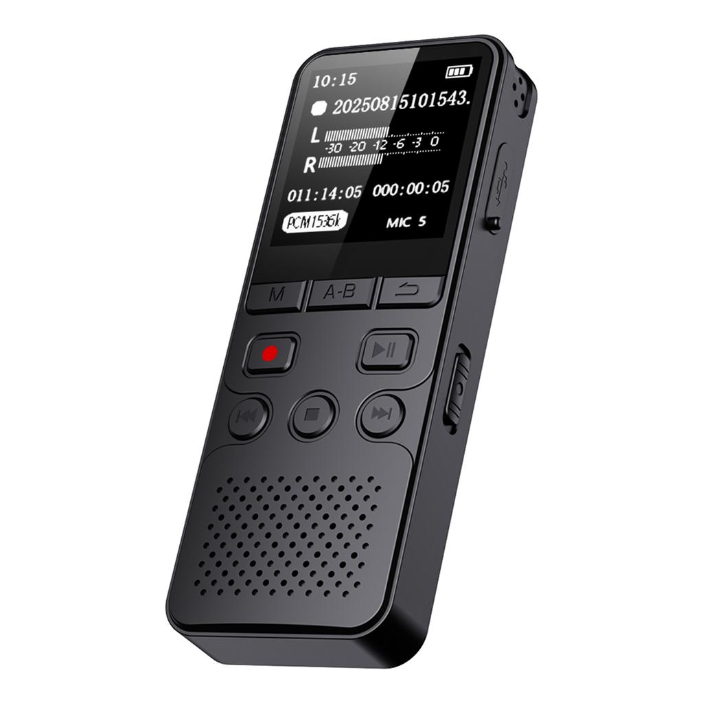 Digital Voice Recorder with 1.4 Inch TFT Screen Dual Microphone for Lectures Meetings Classes Interviews 32G