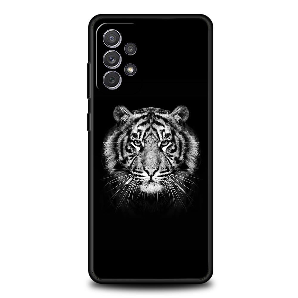 Tiger Animal Phone Case For Samsung Galaxy A73 A53 A33 5G A13 4G A03 A23 A21s A03s A11 A31 A41 A51 A52 A71 M21 M22 M31 A01 Cover