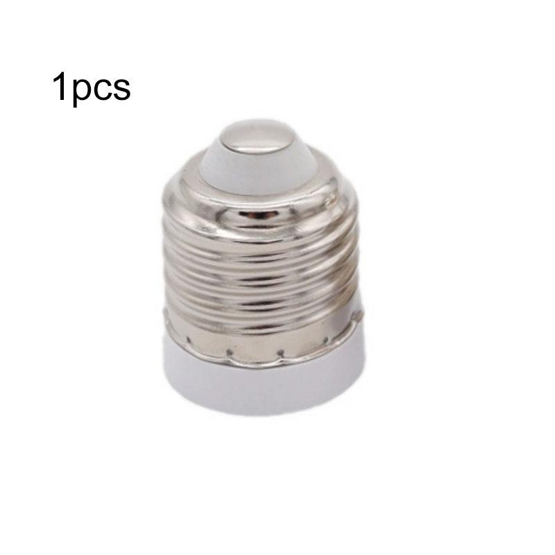 1/2/5 stk E27 til E17 til E27 LED-pære Strømsokkel Lyslampe Baseholder Halogen CFL Lyspære Adapter Konverter