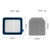 2+2 Filter for AEG ASKW1 QX6 QX7 QX8-2 Vacuum Cleaner Replacement Filter