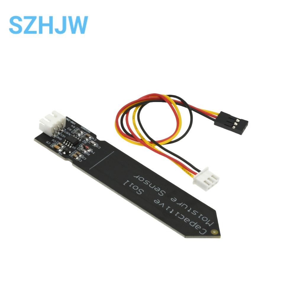 1/5/10pcs Capacitive Soil Moisture Sensor Corrosion Resistant for Arduino Moisture Detection Garden Watering DIY