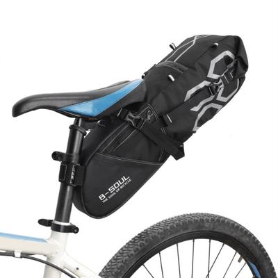 1x Outdoor Vintage Bike Bicycle Cycling Saddle Bag Seat Storage Tail Rear Pouch