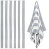 Ultra-Absorbent Quick-Drying Striped Beach Towel with Custom Digital Print