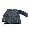 Fashionable Women's Plus Size Suit Coat with Plaid for Spring