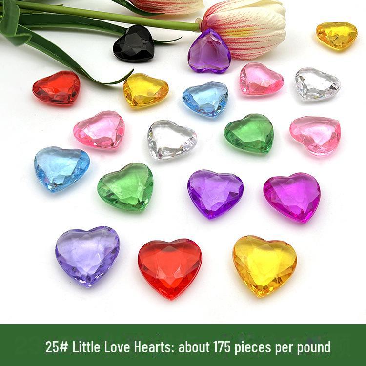 Acrylic Gem Diamond Marine Animal Dig Kit and Aquarium Decoration Beads