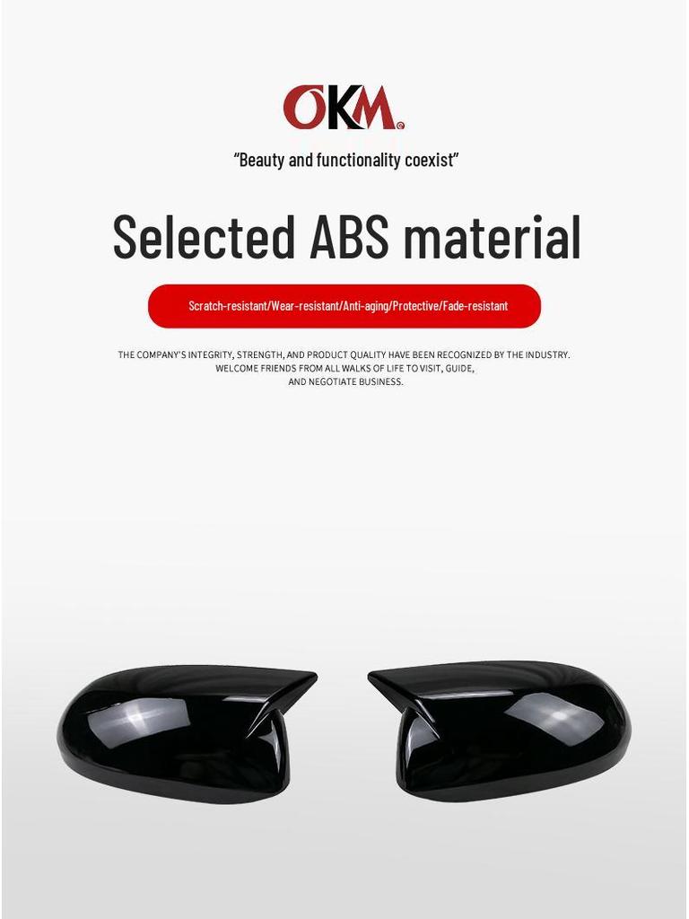 Rearview Mirror Housing for 11-15 Kia K2: Modified Cover Accessories