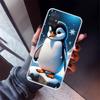 Penguins Love At The North Pole Phone Case For Samsung Galaxy A12 A52S A42 A32 A22 A51 A50 Note 20 Ultra 10 S10 Plus A71 A70 A31
