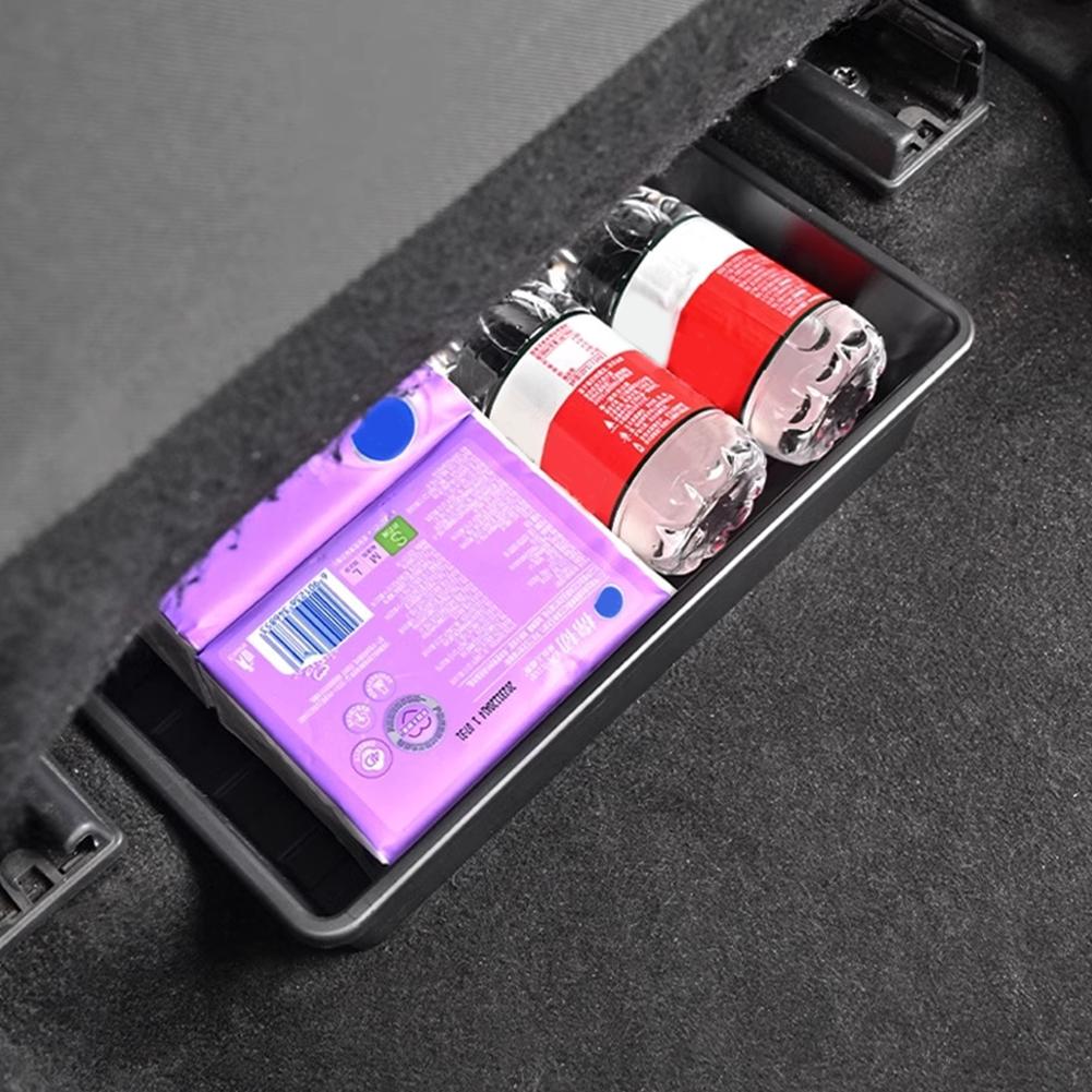 Car Under Seat Storage Box For Toyota For RAV4 2020-2026 2026 TPE Underseat Storage Box Organizer Trays RAV4 Accessories