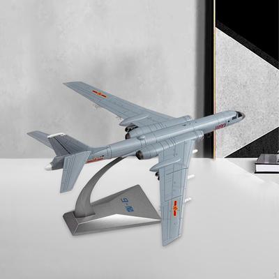 Simulation Fighter Plane Toy Early Educational Collection with Display Stand DIY Project Diecast