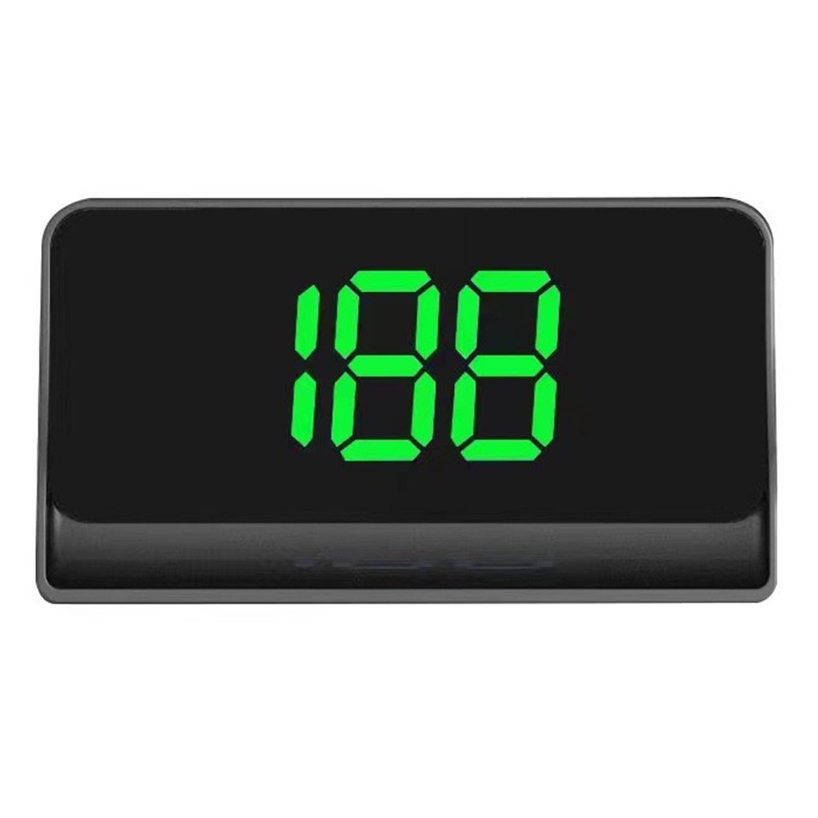 

Car Head Up HD Display GPS Speedometer Speed KM/H Digital HUD Windshield Projector For Cars Auto Electronics Accessories чёрный
