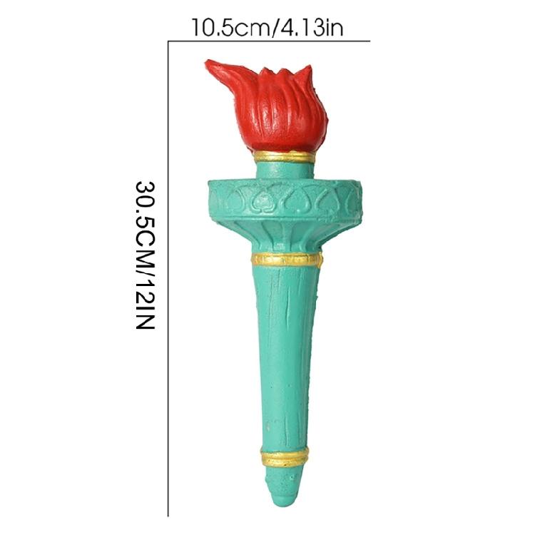 Statue of Liberty Headband Liberty Torch and Crown Set Liberty Costume Accessories for Halloween Cosplay