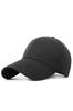 NCFBAG Cap Plain Cotton M Black Women's 100%