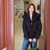 Lu series five-grid new national standard white duck down jacket women's short winter new thickened coat