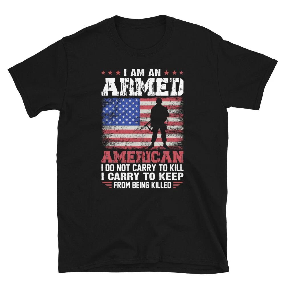 Soldier Honor Duty America I Am An American 2nd T-Shirt 3XL