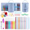 4 Color Crochet Set DIY Hand Woven Yarn Crochet Component Set Detachable Handheld Beginner Crochet Material Bag