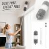 Extendable Duster with Handle for Cleaning - Adjustable Dusting Brush for Home Car