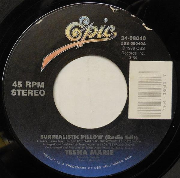 

7inch Record TEENA MARIE - Surrealistic Pillow 3408040 Epic 1988 US Soul/Funk Used